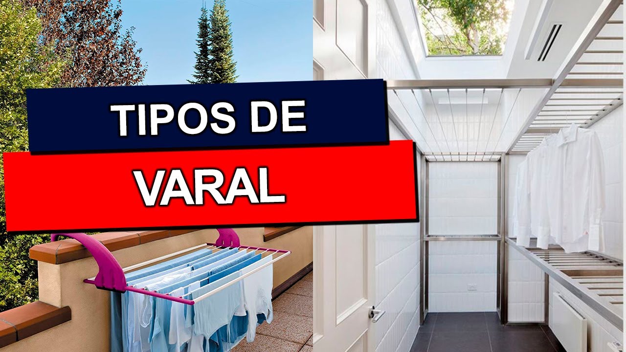 TIPOS DE VARAL: Confira vários os modelos de varais disponíveis no mercado.