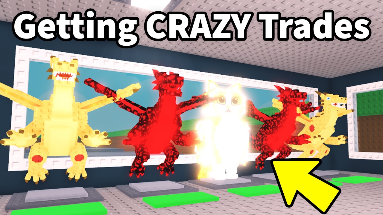 Getting the LUCKIEST TRADES EVER in Steal a Brainrot!