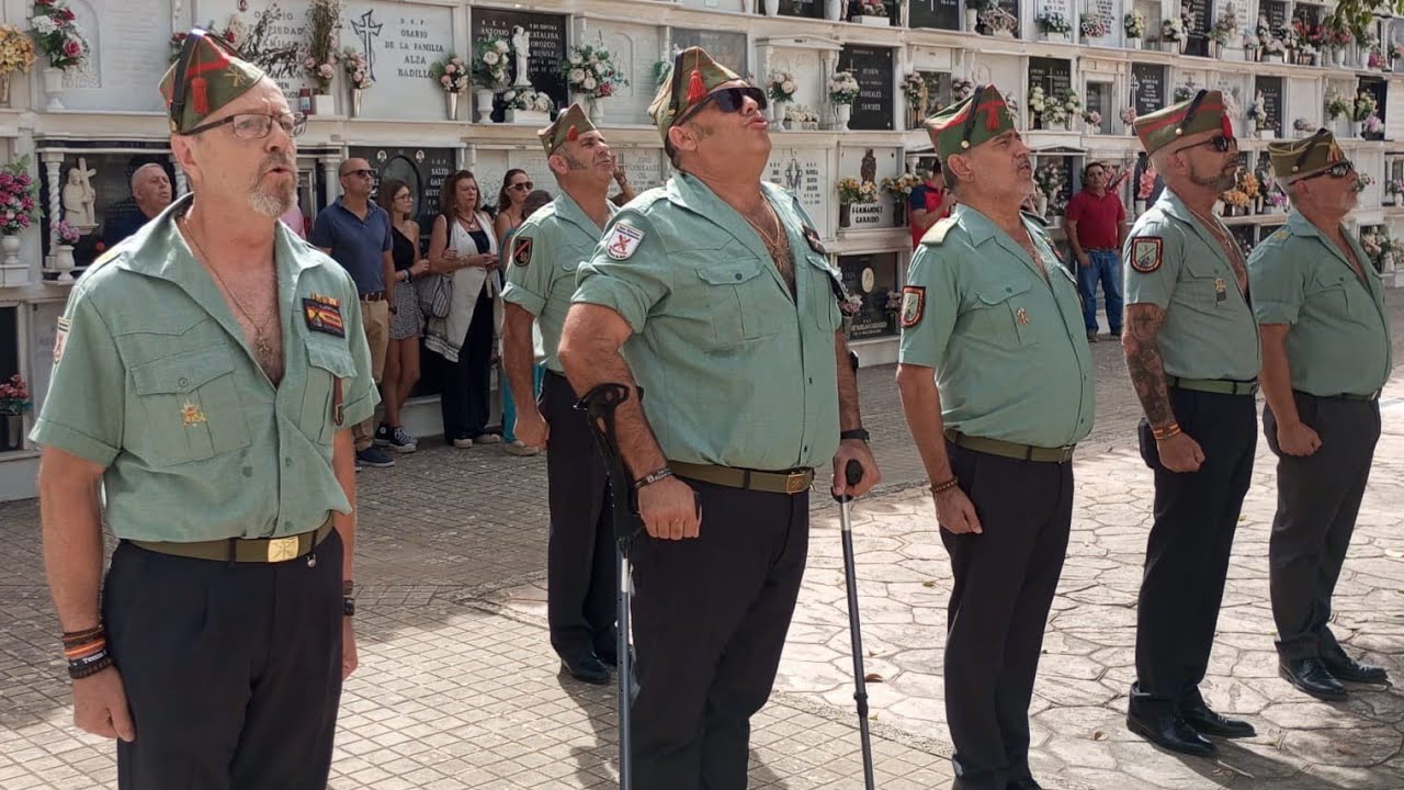 In Memoriam del Teniente Coronel Caballero Legionario Recena.
