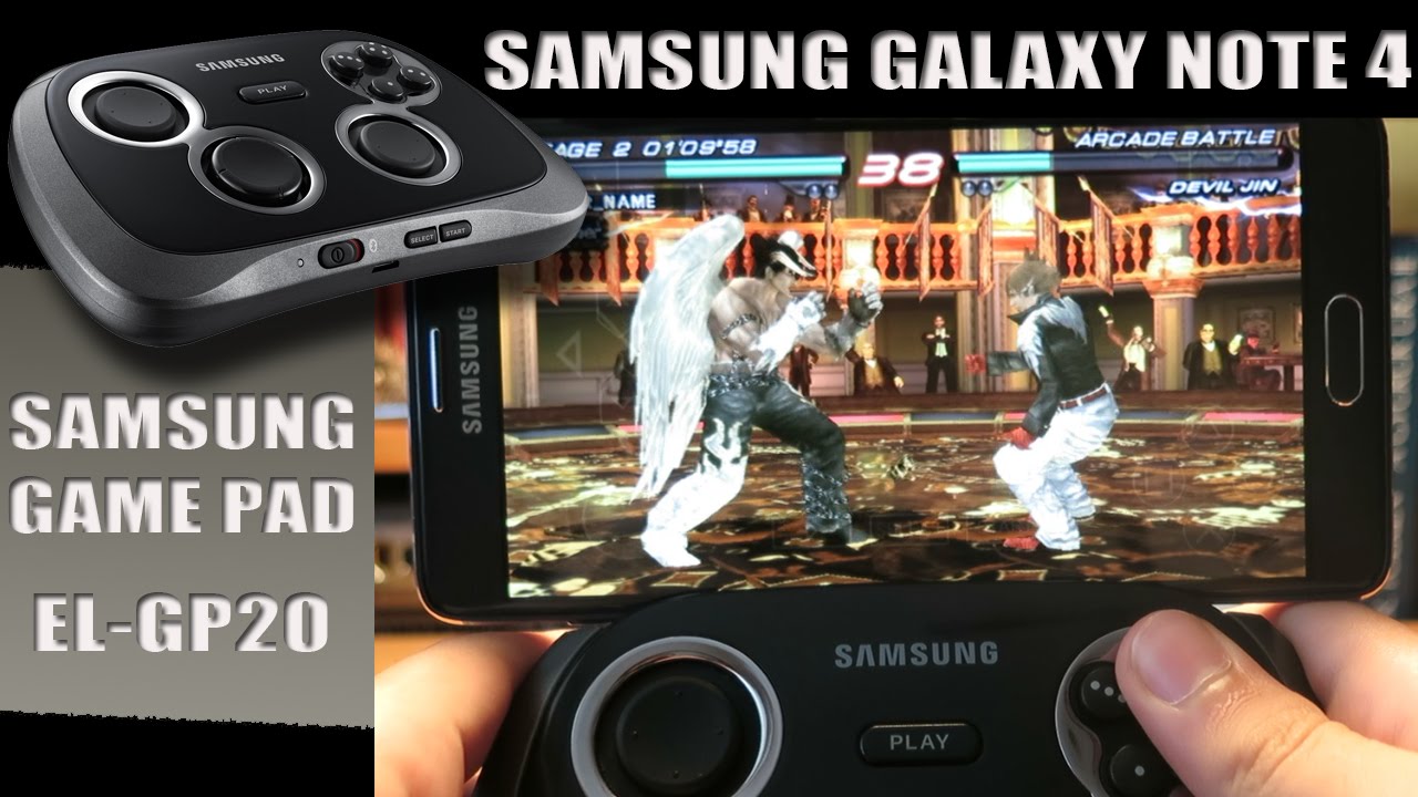 Samsung Galaxy Note 4 with Samsung Game Pad (EL GP20)