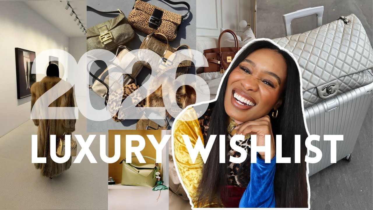 Мой список желаний в сфере роскоши на 2026 год, включающий Hermès, Bottega, Cartier, Loewe и друг...