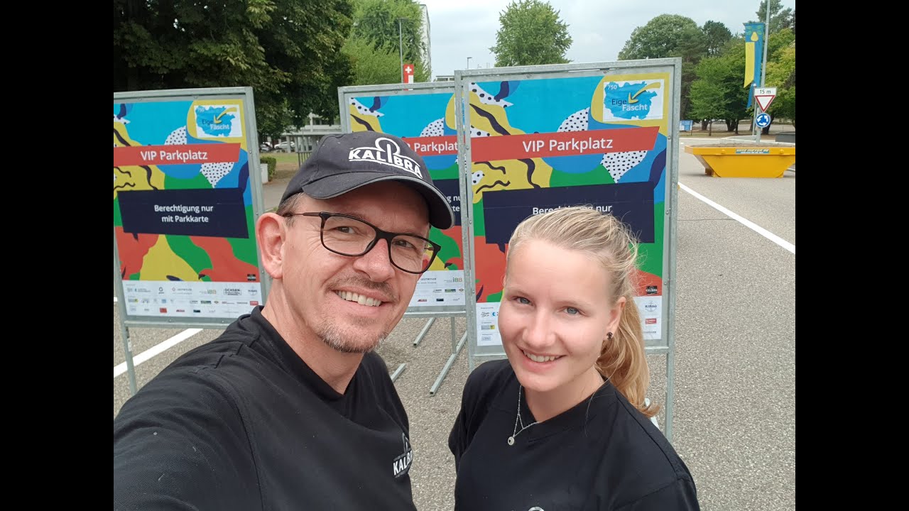 KALIBRA Plakatst&auml;nder im Einsatz am 