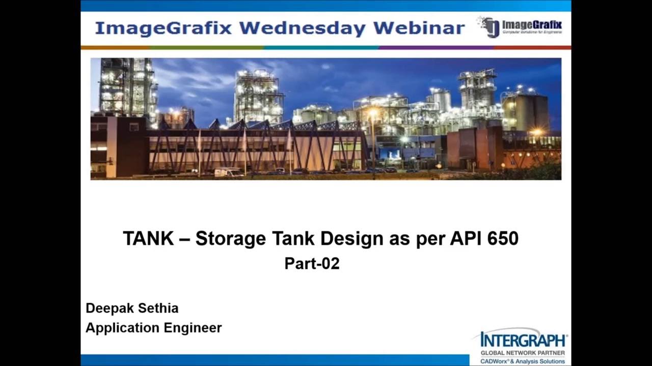 TANK – Storage Tank Design as per API 650   Part 2