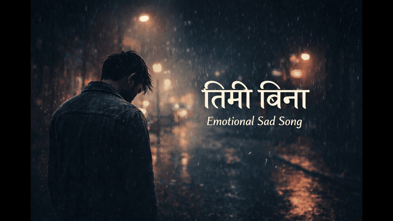 तिमी बिना | Emotional Sad Nepali Song | Heartbreak & Loneliness