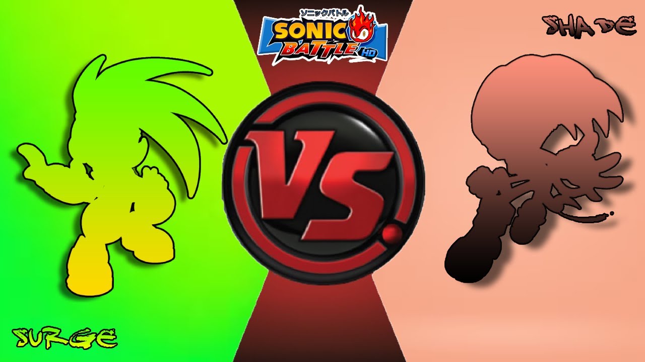 Sonic Battle HD CPU Battles || Surge vs Shade