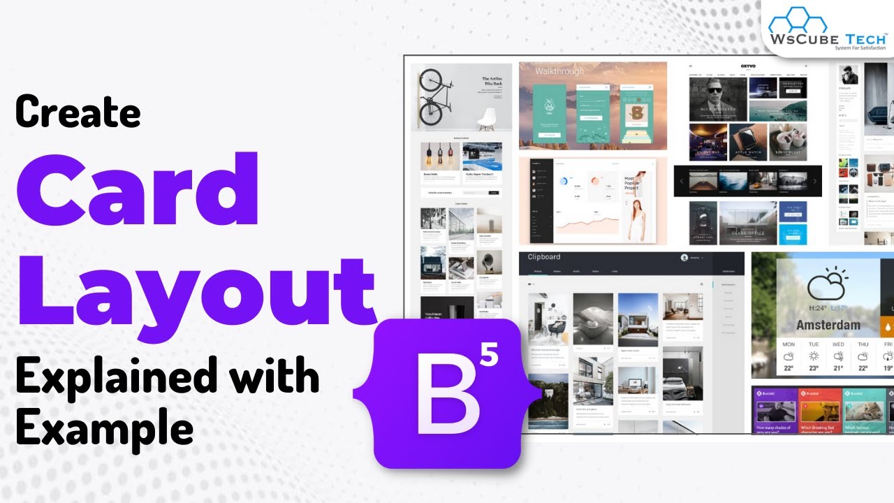 How to use Card Layout Class in Bootstrap 5 - Explained with Practical | Bootstrap 5 Tutorial