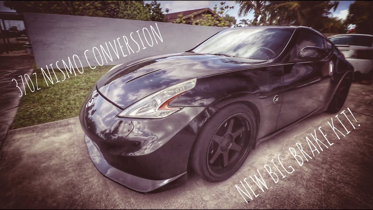 New BIG BRAKES for 370Z (FISMO) | 370Z Nismo Conversion | Noir.TM