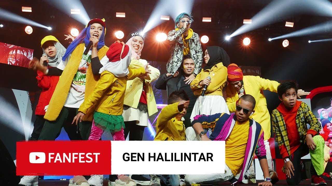 GEN HALILINTAR @ YouTube FanFest Jakarta 2018