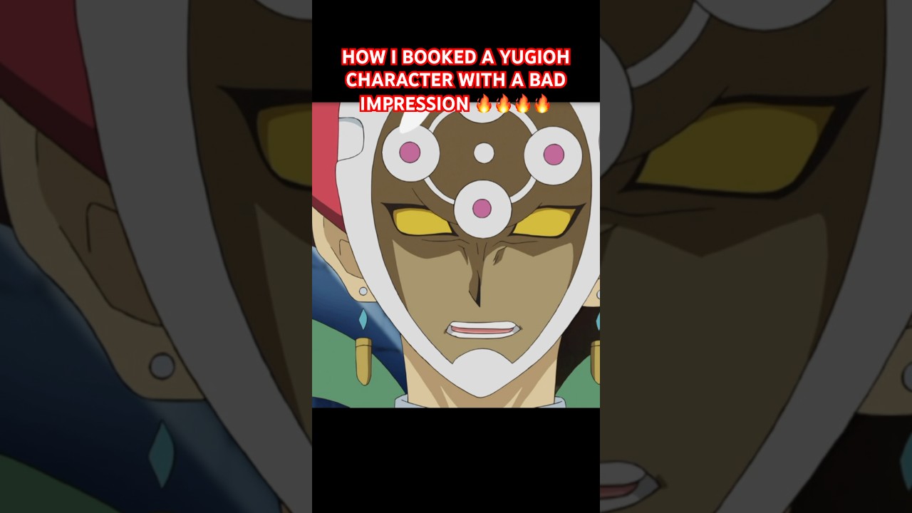 How I BOOKED Varis from Yu-Gi-Oh! VRAINS with a bad voice impression 🔥