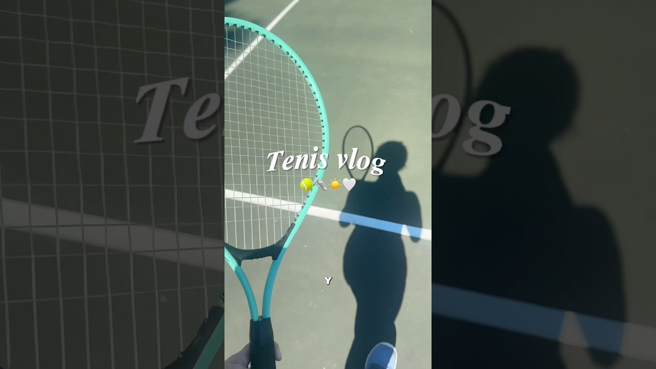 Jugu&eacute; tenis por primera vez 🎾 #tenis #vlog #deporte #tennis #tenisfemenino