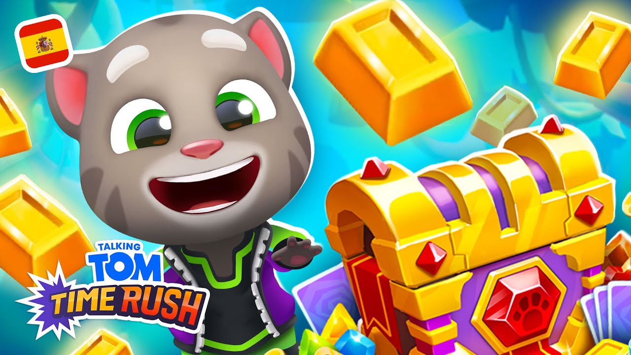 ¡Carrera por ORO! 🏆 NUEVA jugabilidad de Talking Tom Time Rush