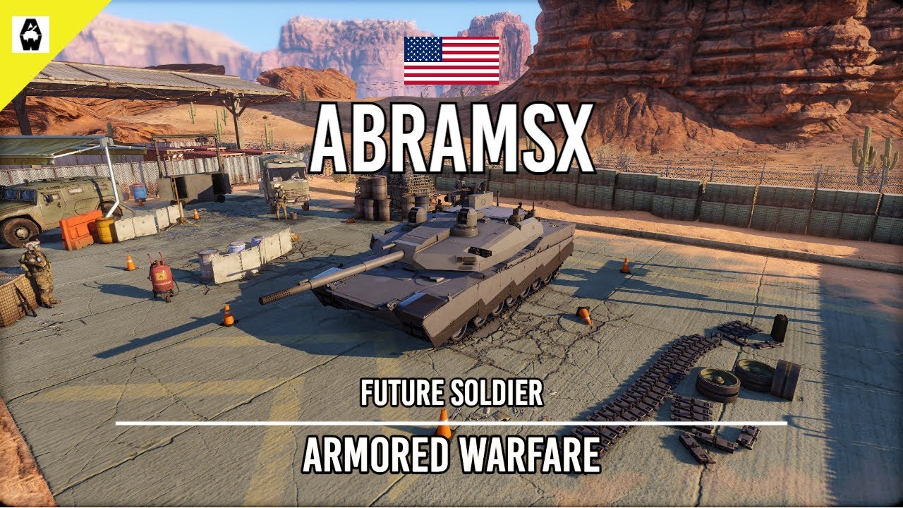🇺🇸 Future Soldier | AbramsX | Tier X Main Battle Tank | Armored Warfare