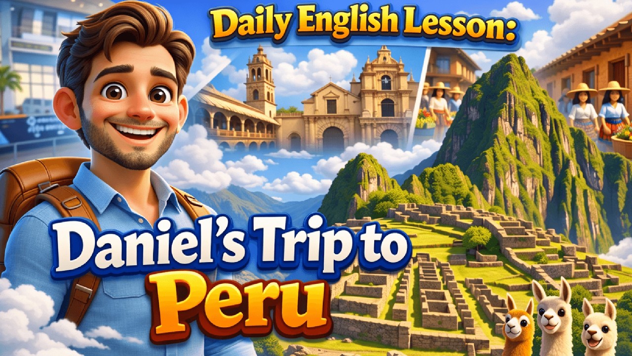 Daniel’s Trip to Peru | English Story for Beginners (A2)