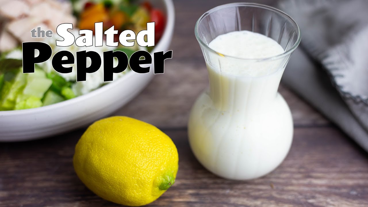 Creamy Lemon Salad Dressing