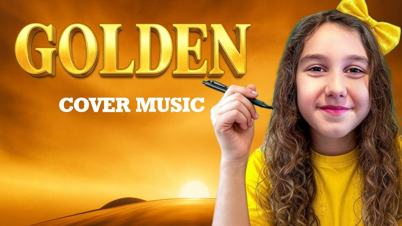 GOLDEN x Sierra & Rhia FAM | Sierra and Rhia learn Importance of Home Work | (Music Cover)