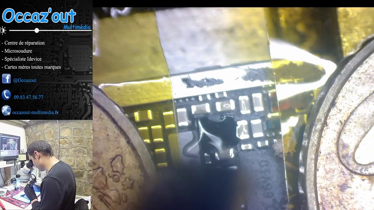 Changement de puce Chestnut sur iPhone 6s :)