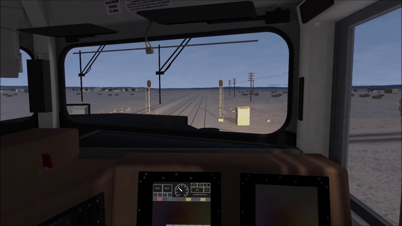 Train Simulator 2017: BNSF SD70ACe Cab Ride Browning, MT to Cutbank, MT