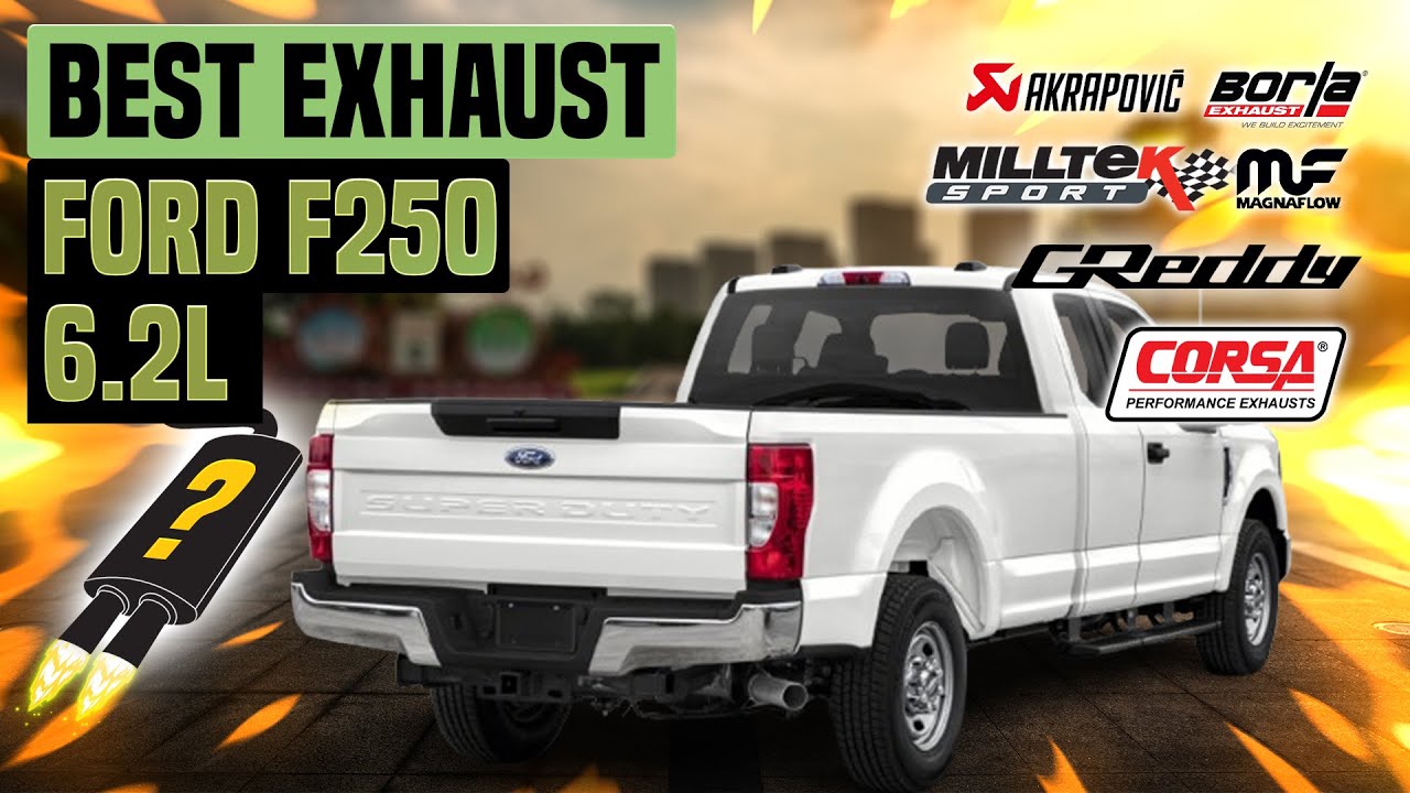 Ford F250 Exhaust Sound 6.2L V8🔥 Review,Straight Pipe,Muffler Delete,Borla,MBRP,Turbo,Mods,Upgrade+