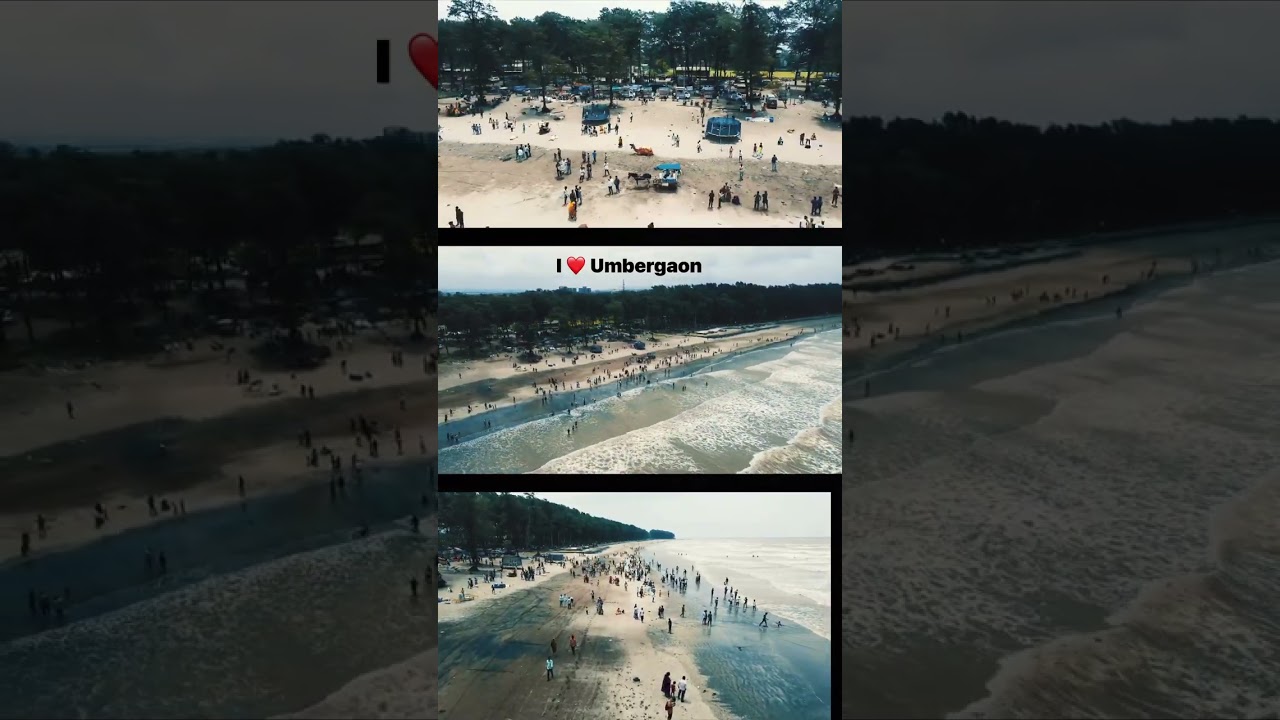 the south Gujarat umbergaon beach ⛱️..
