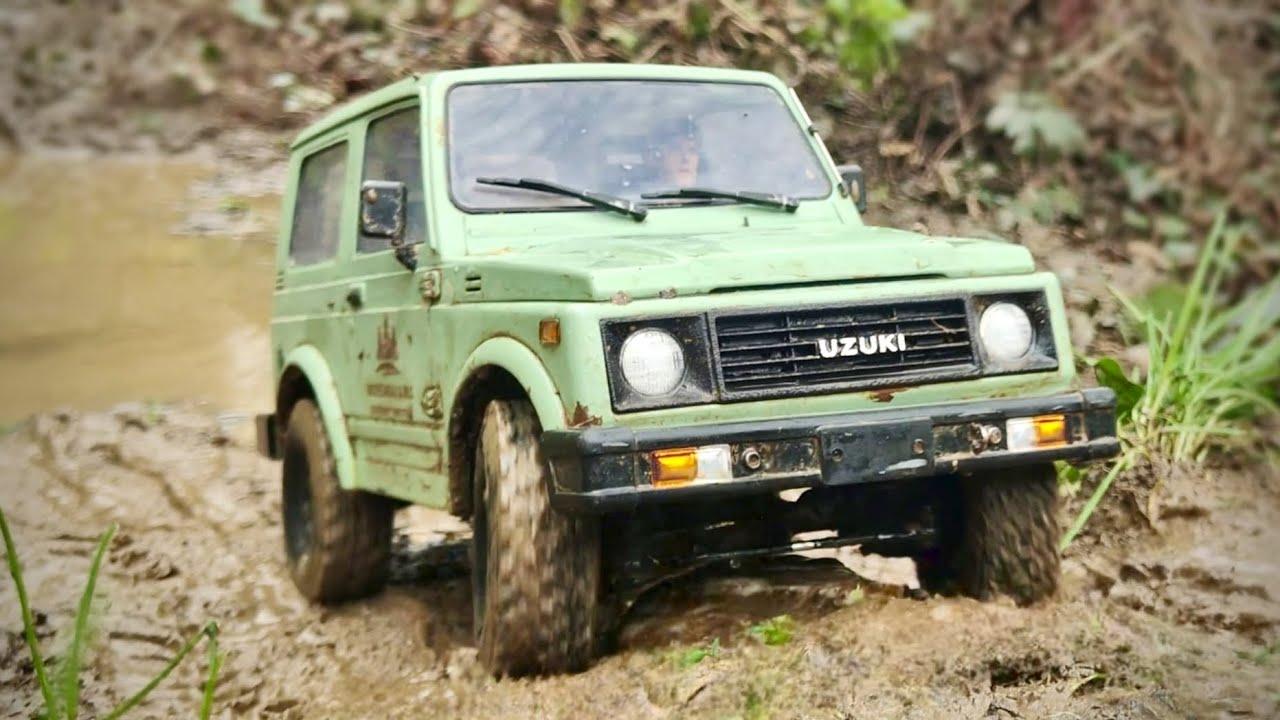 Mud Run Gone Wrong ! WPL RC Suzuki Samurai 1/10