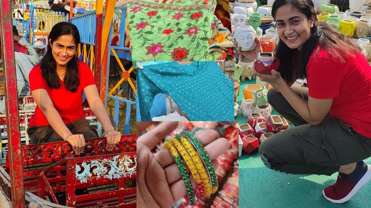 देखो इंडिया का हुनर🤩| HUNAR OF INDIA MELA LUCKNOW 2022|LUCKNOW MAHOTSAV VLOG @TripNTasteWithKavita
