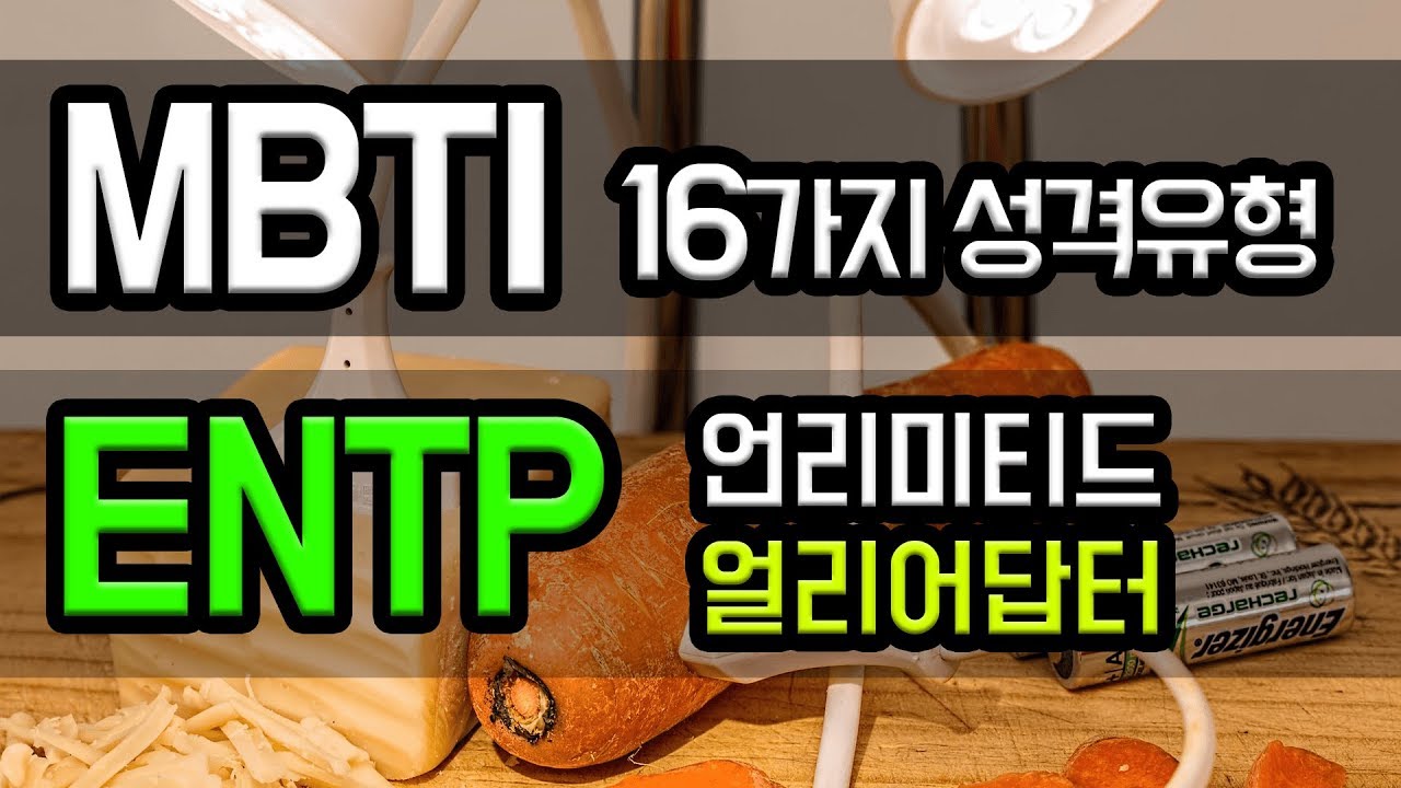 [MBTI 성격유형 19편] ENTP - 언리미티드 얼리어답터