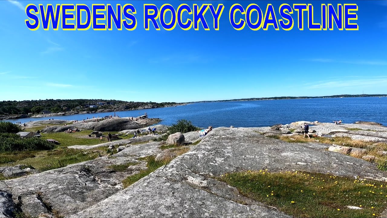 Swedens rocky coastline