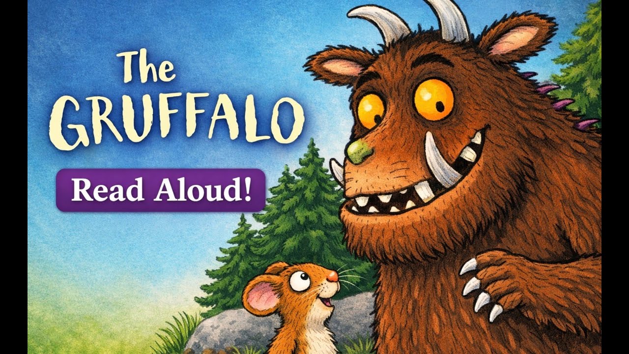 The Gruffalo | Calm Bedtime Story for Kids | Reading with MJ