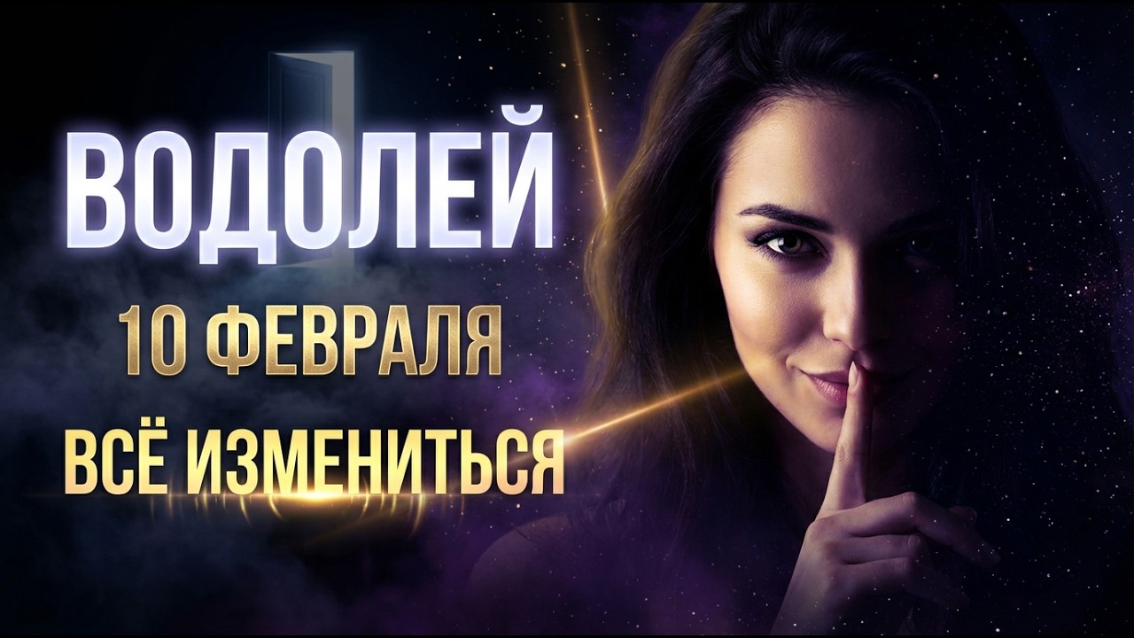 Водолей, после 10 февраля твоя жизнь изменится — но только если ты примешь ОДНО решение