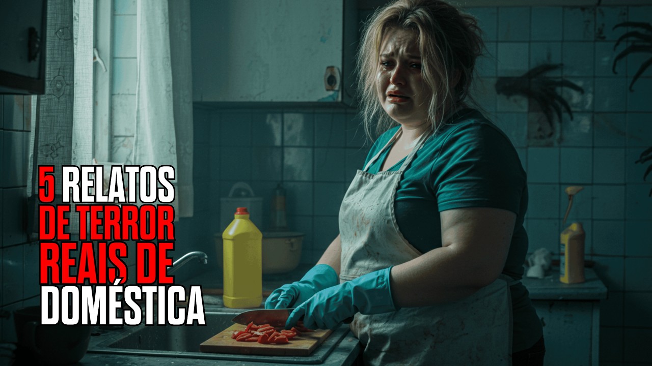 5 RELATOS ASSUSTADORES DE DOMÉSTICAS | HISTÓRIAS REAIS DE TERROR