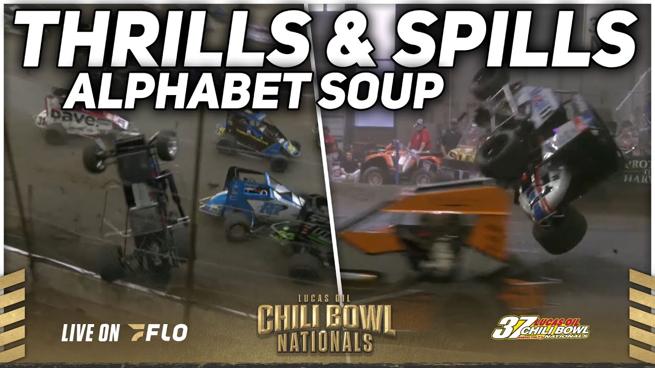 Alphabet Soup Thrills & Spills | 2023 Lucas Oil Chili Bowl Nationals