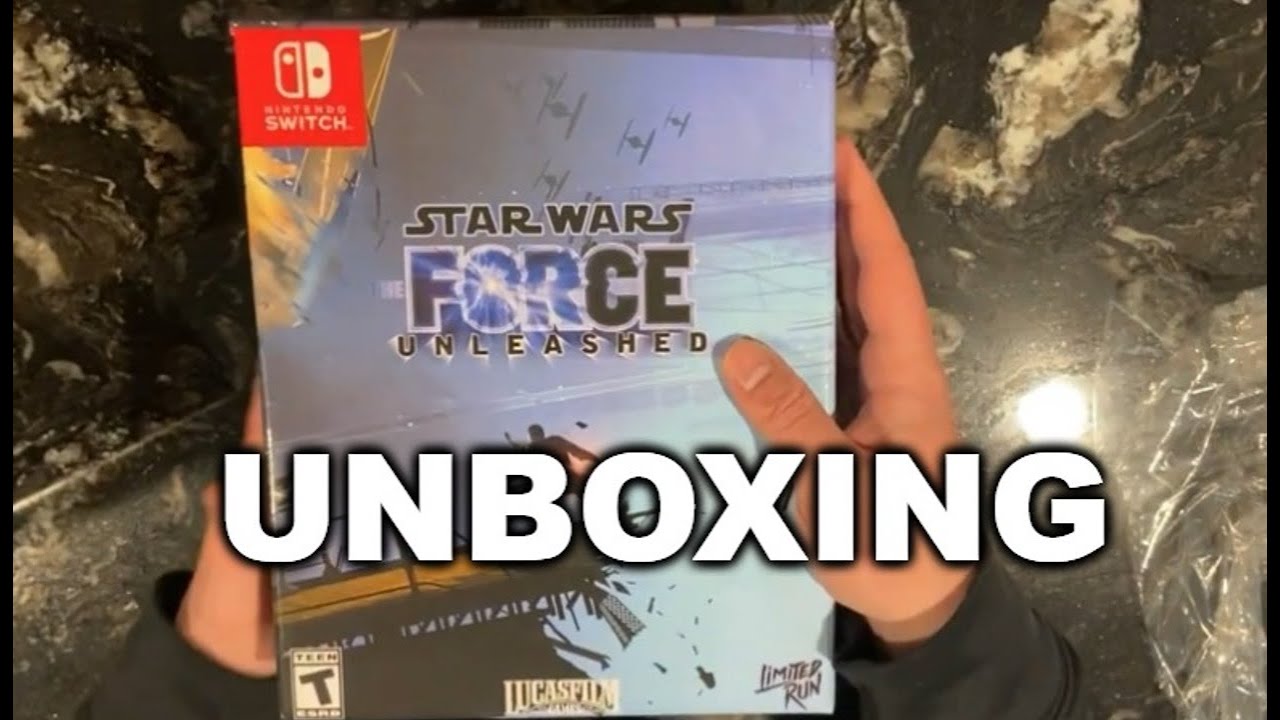 Star Wars: The Force Unleashed Master Edition for the Nintendo Switch UNBOXING