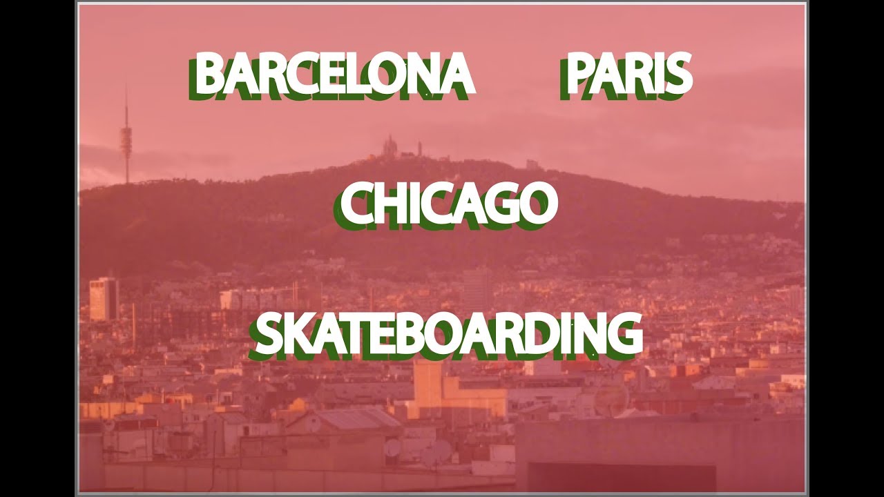 TRABAJANDO 4 TRAILER - BARCELONA - PARIS - CHICAGO - 2017