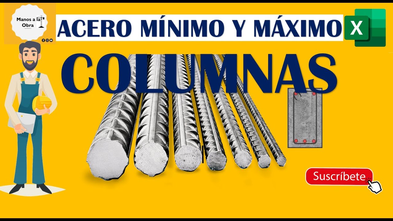ACERO MÍNIMO Y MÁXIMO EN COLUMNAS - NORMAS ACI - E060