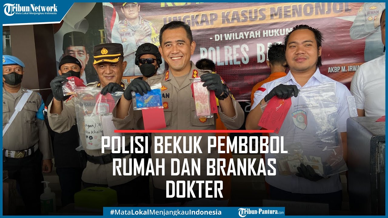 Pelaku Pembobol Rumah dan Brankas Dokter di Gringsing Batang Berhasil Diringkus