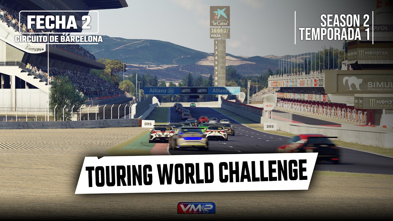 TOURING WORLD CHALLENGE | ROUND 2 - BARCELONA | Season 2 (Temporada 1) | VMP | (PODIO)
