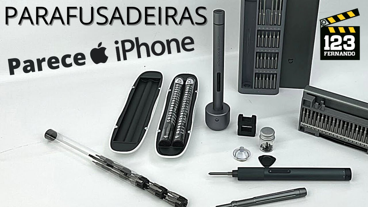 QUALIDADE E PRECISÃO ESPETACULAR ! Chave e parafusadeiras XIAOMI Mijia, Wowstick 1F e Bakeey
