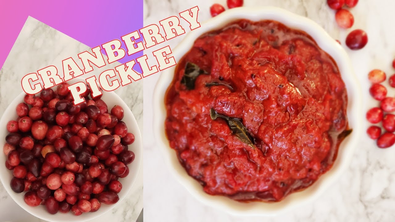 Cranberry Pickle(Thokku) #cranberrypickle