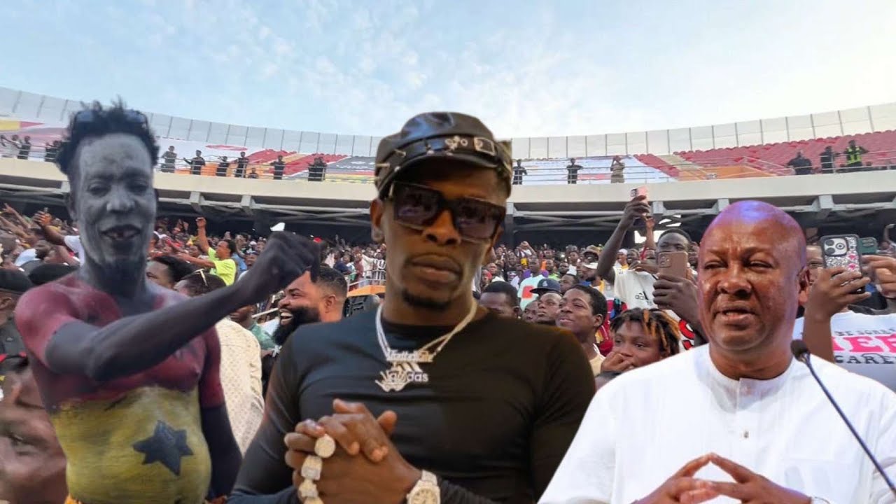 Shatta Wale Storms Accra Sports Stadium With Electrifying Performance
