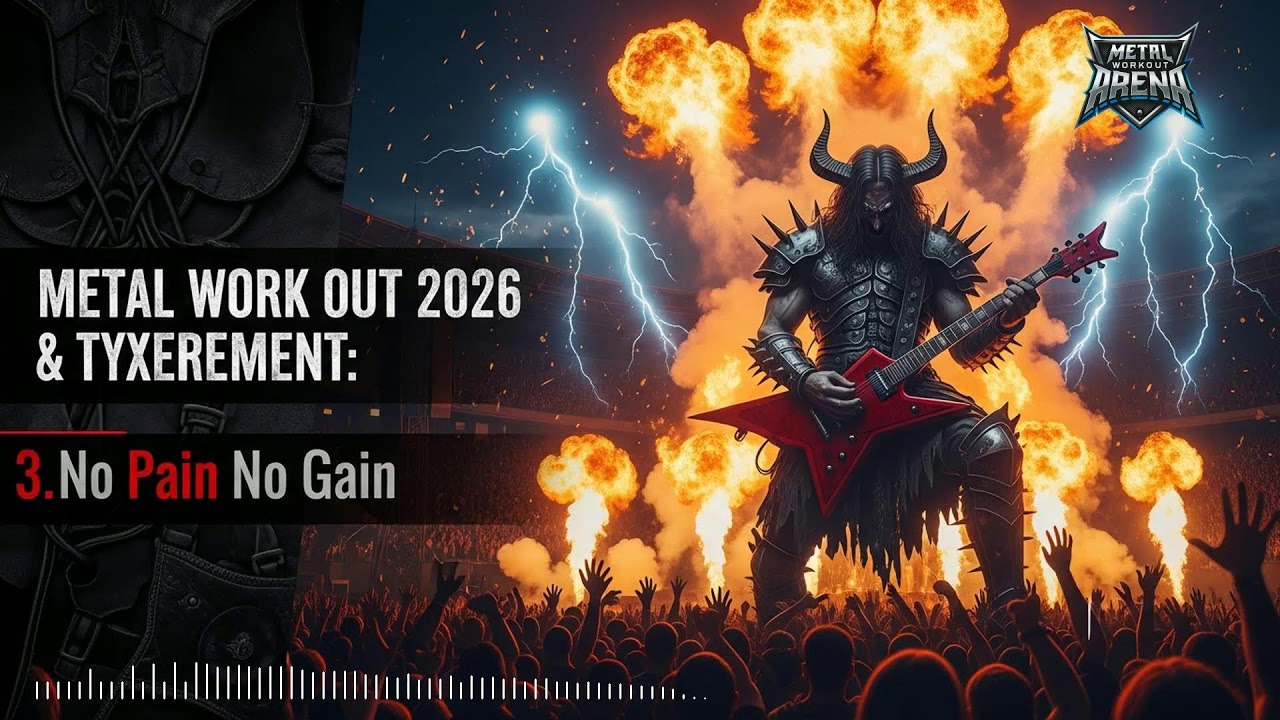 [NO ADS] 🔥 Iron Empire  Heavy Metal Full Album  Chaos Riffs, War Solos, Epic Visual Universe 🤘💀 💀 Me