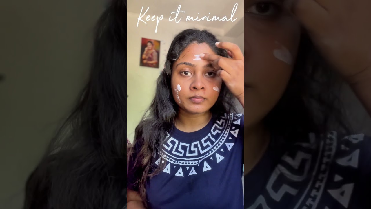 Minimal skincare #dailyskingcareroutine #skincarechallenge