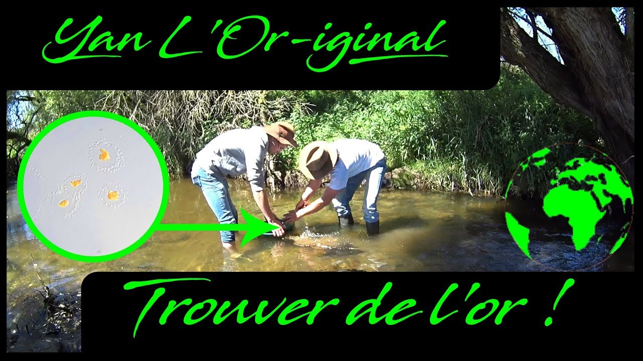 J'ai trouv&eacute; de l'or dans les rivi&egrave;res belges ! (orpaillage)