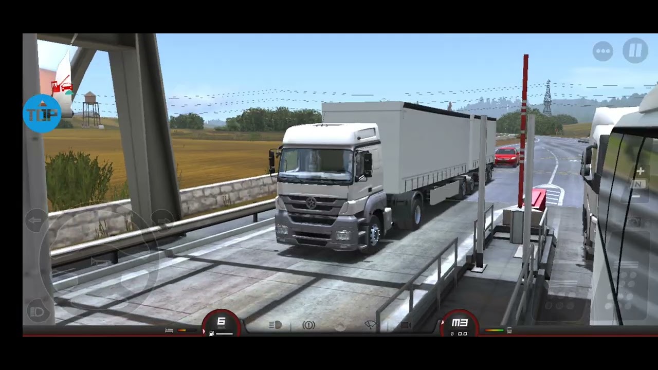 تجربت شحنت مرسيدس عل اثقل تريل