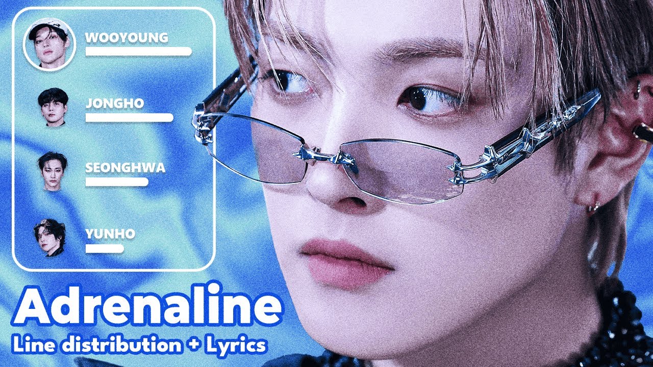 ATEEZ - Adrenaline - Line Distribution + Lyrics
