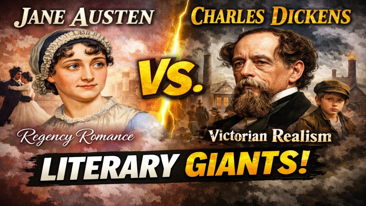 Jane Austen and Charles Dickens | Regency & Victorian Age #literaturepage