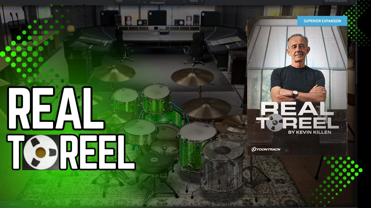 Toontrack SUPERIOR DRUMMER 3- Real To Reel SDX