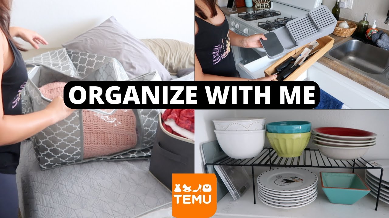 Organize My Minimalist Apartment With Me | ft Temu
