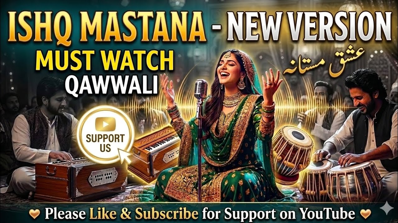  Ishq Mastana (عشق مستانہ) | Best Female Qawwali | Soulful Sufi Music| 2026 Trending Qawali 
