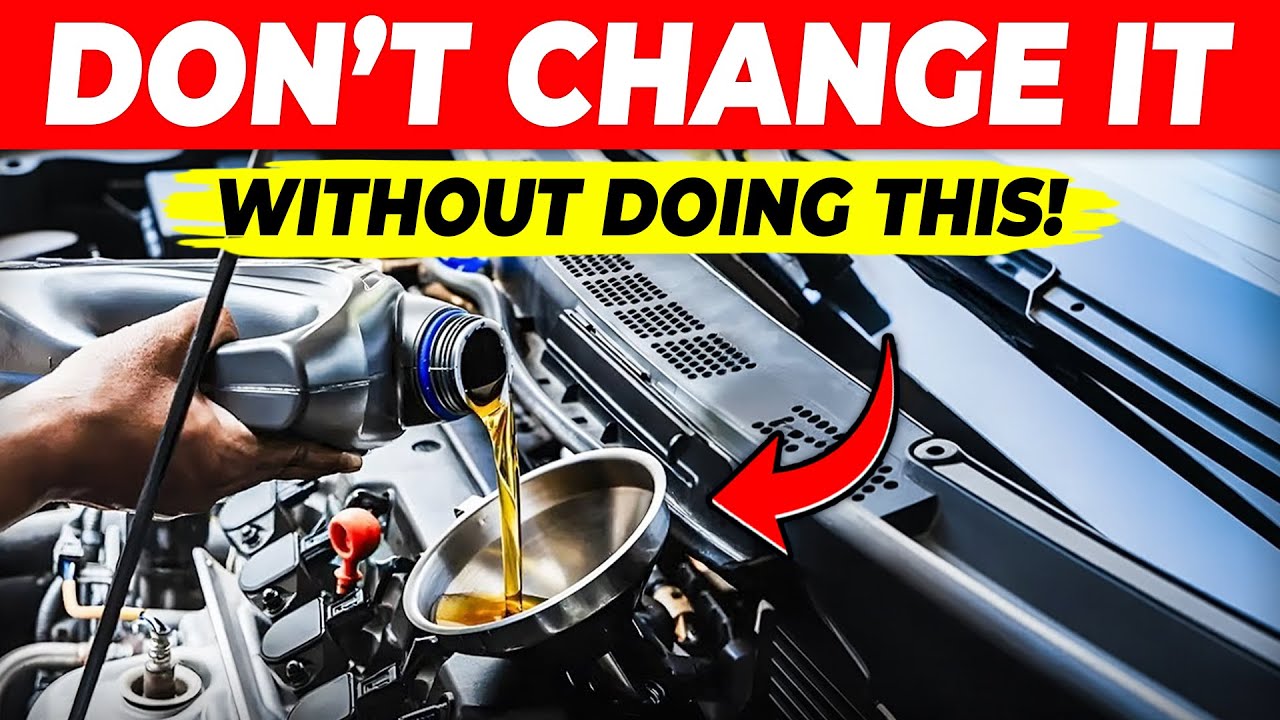 Do THIS Before an Oil Change and Your Engine Could Last Forever!