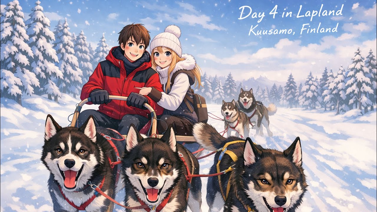 Day 4 in Lapland 🇫🇮 | From Ice Fishing to Huskies, Our Final Day in Kuusamo